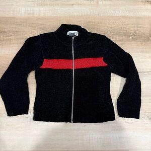 Vintage Skyr Girls Velvet Sweater Size 5 T